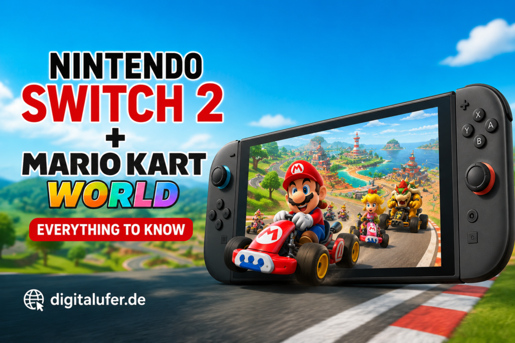 nintendo switch 2 + mario kart world
